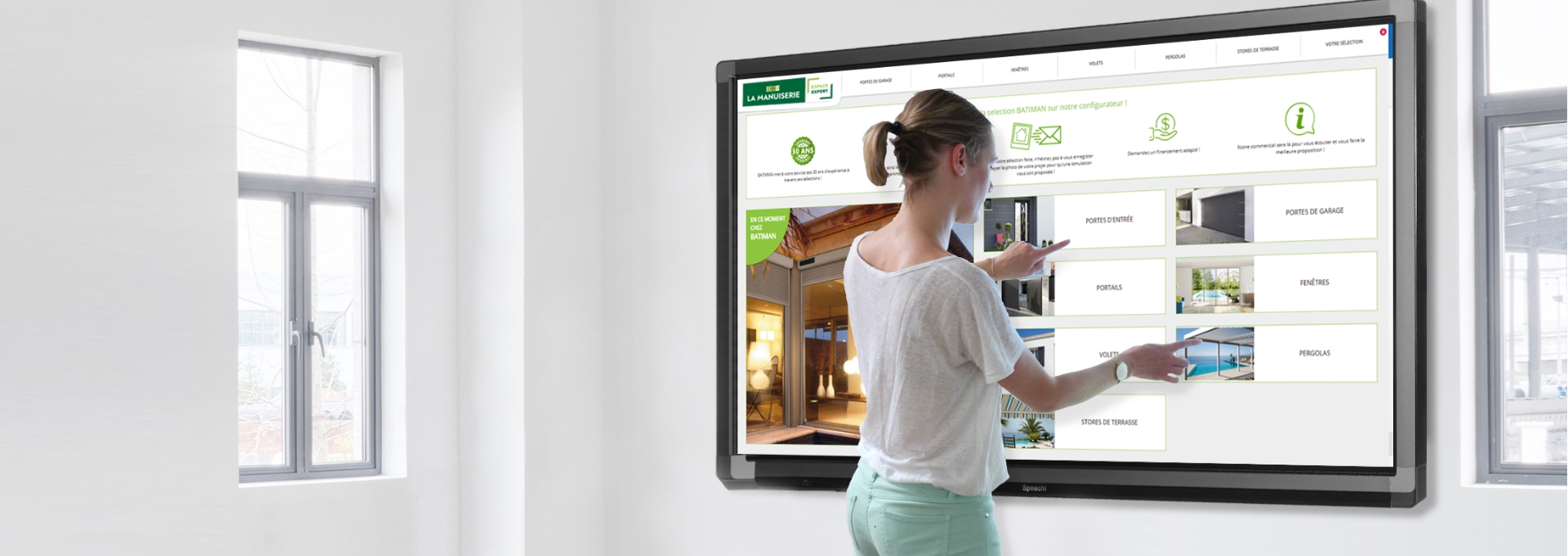 Visuel expert menuiserie