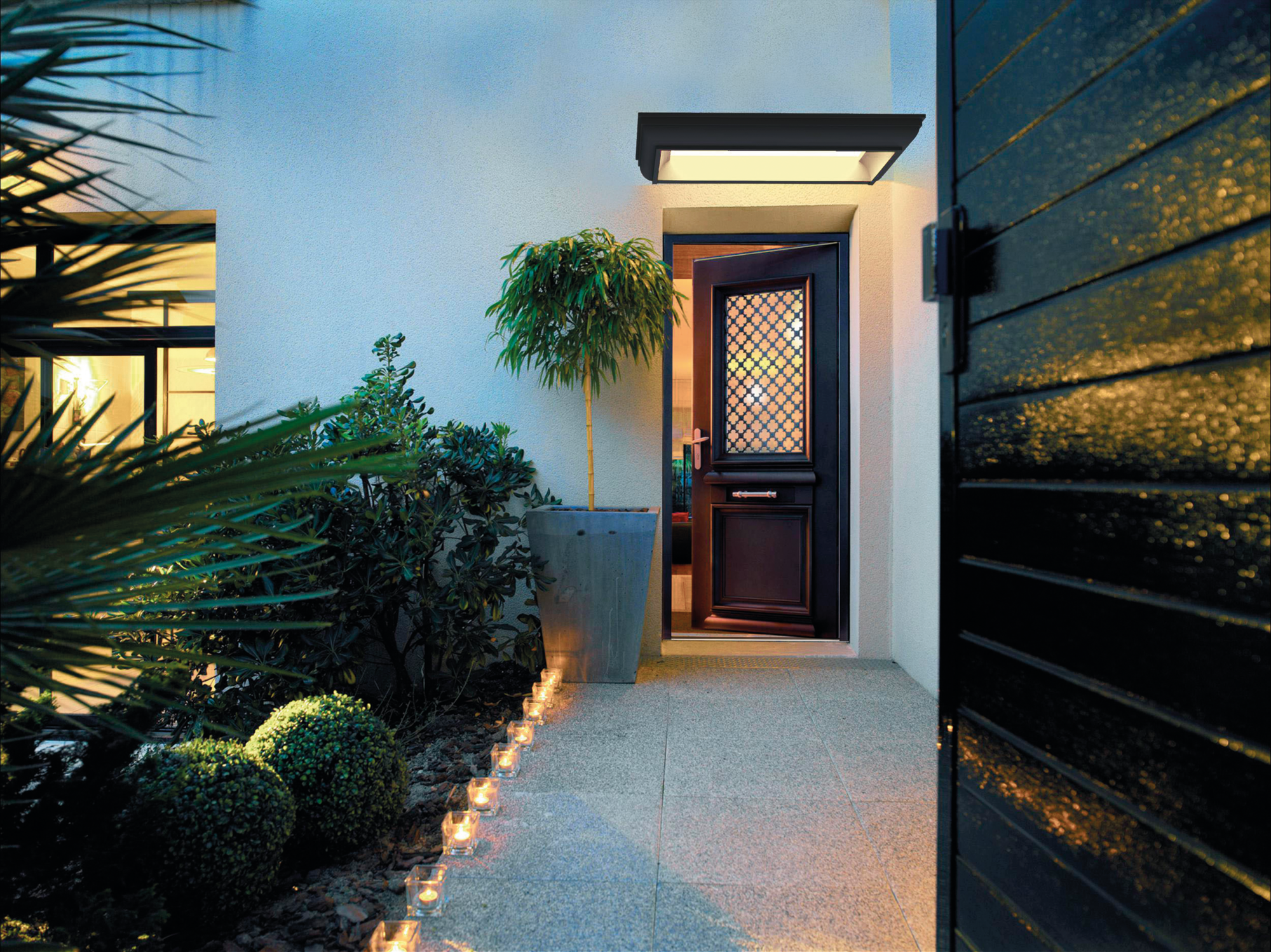 Porte d'entrée Aluminium AUTHIE (AL80+)