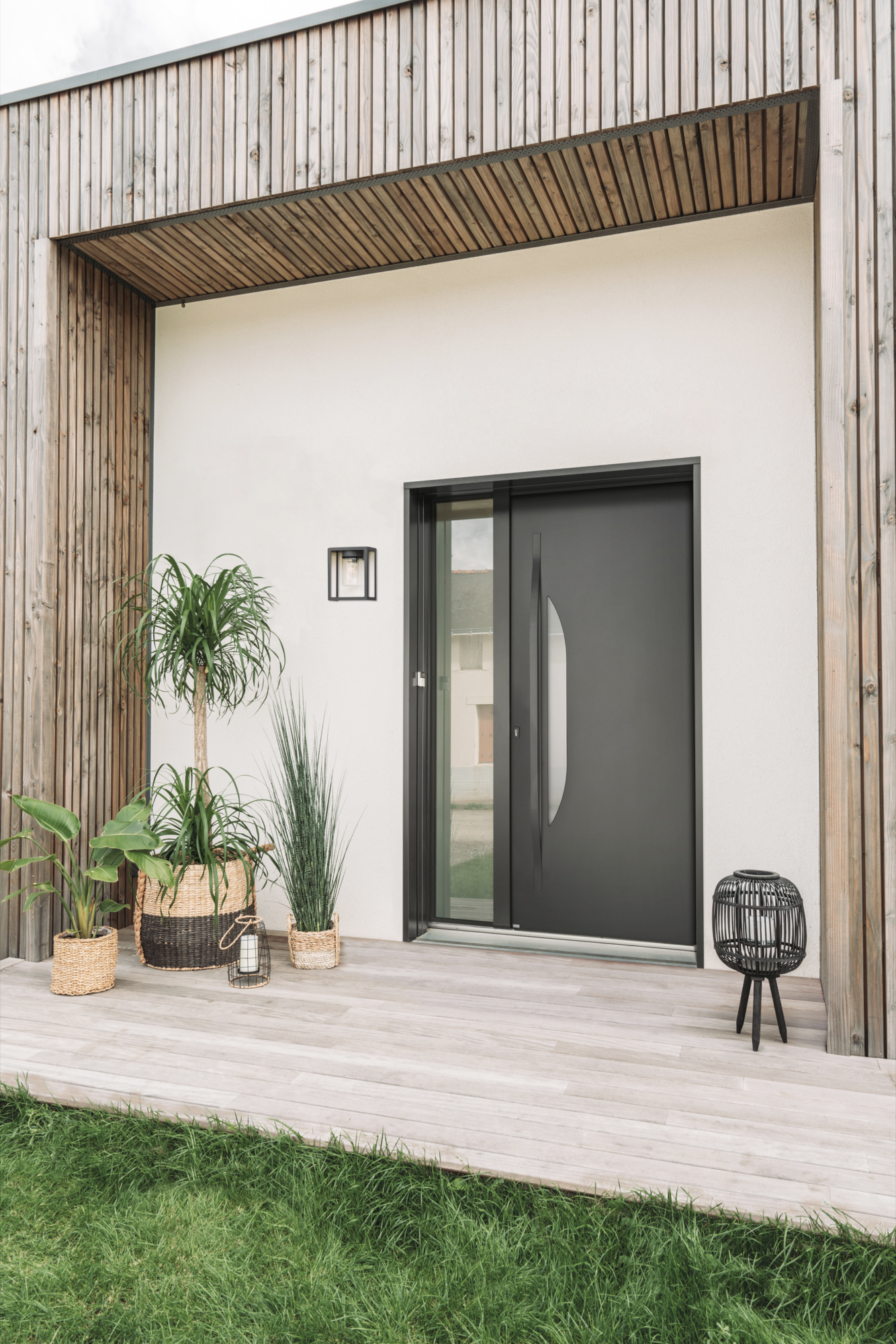 Porte d'entrée Bois/Aluminium AQUATA (M62+)