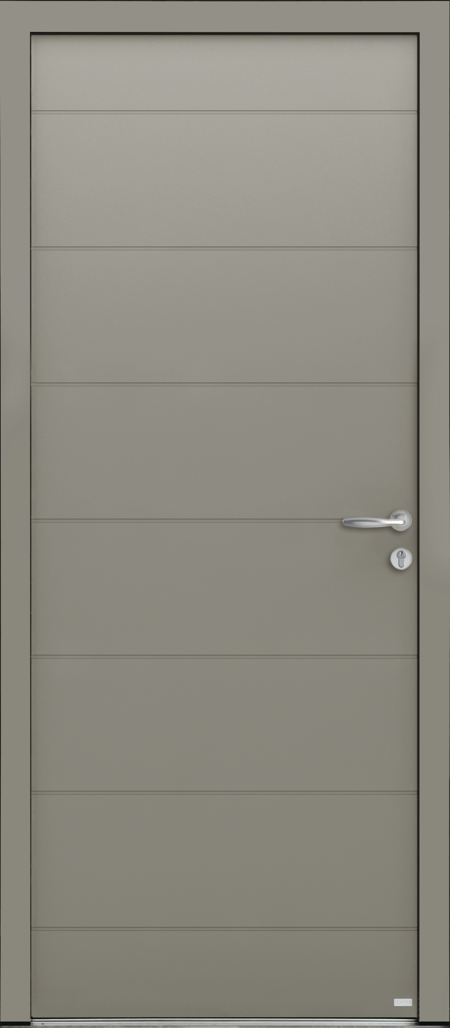 Porte d'entrée Aluminium SAMARA (AL60)