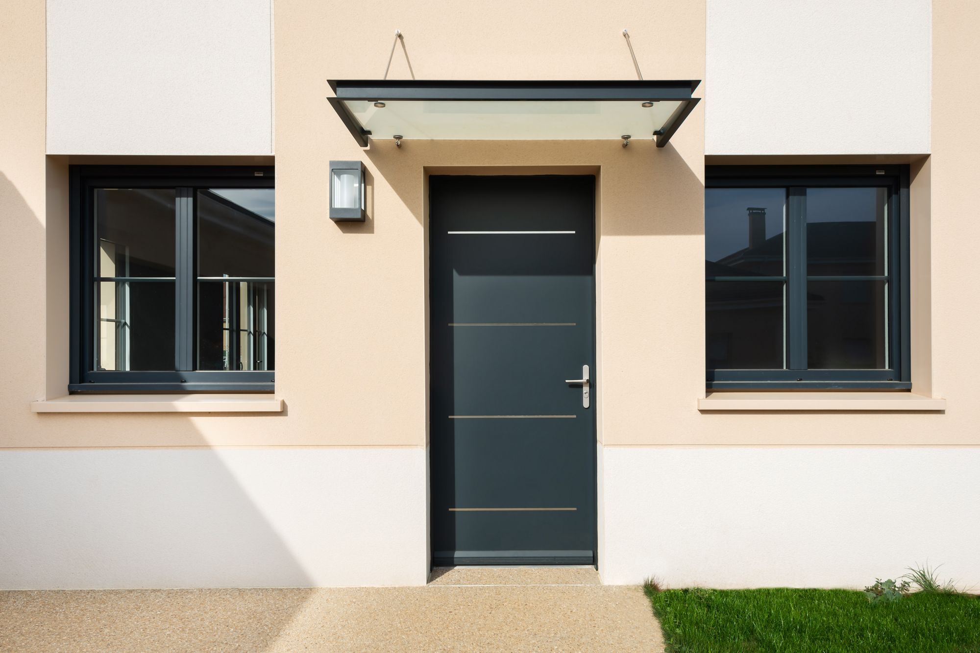 Porte d'entrée Acier CHARMET (A65) NFA2P*