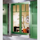 90 - Ambiance Fenêtre bois CLARITE BATIMAN vert