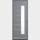 Porte d'entrée aluminium vitrage contemporaine FLORA BATIMAN