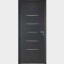 Porte d'entrée mixte bois/aluminium style contemporain AUZON BATIMAN