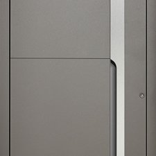 porte d'entrée en aluminium de style contemporain CELTIQUE BATIMAN