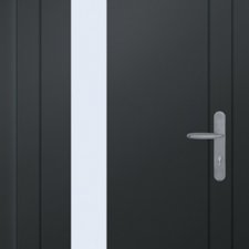 Porte d'entrée PVC avec vitrage Sélection Performance RIONI BATIMAN
