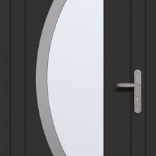 Porte d'entrée PVC avec vitrage Sélection Performance VAGAI BATIMAN